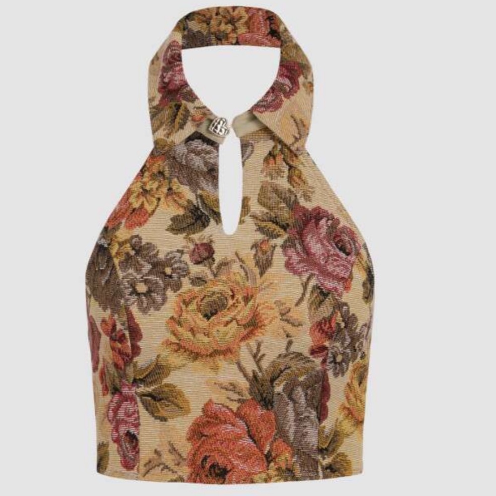 Secret Garden Halter Top